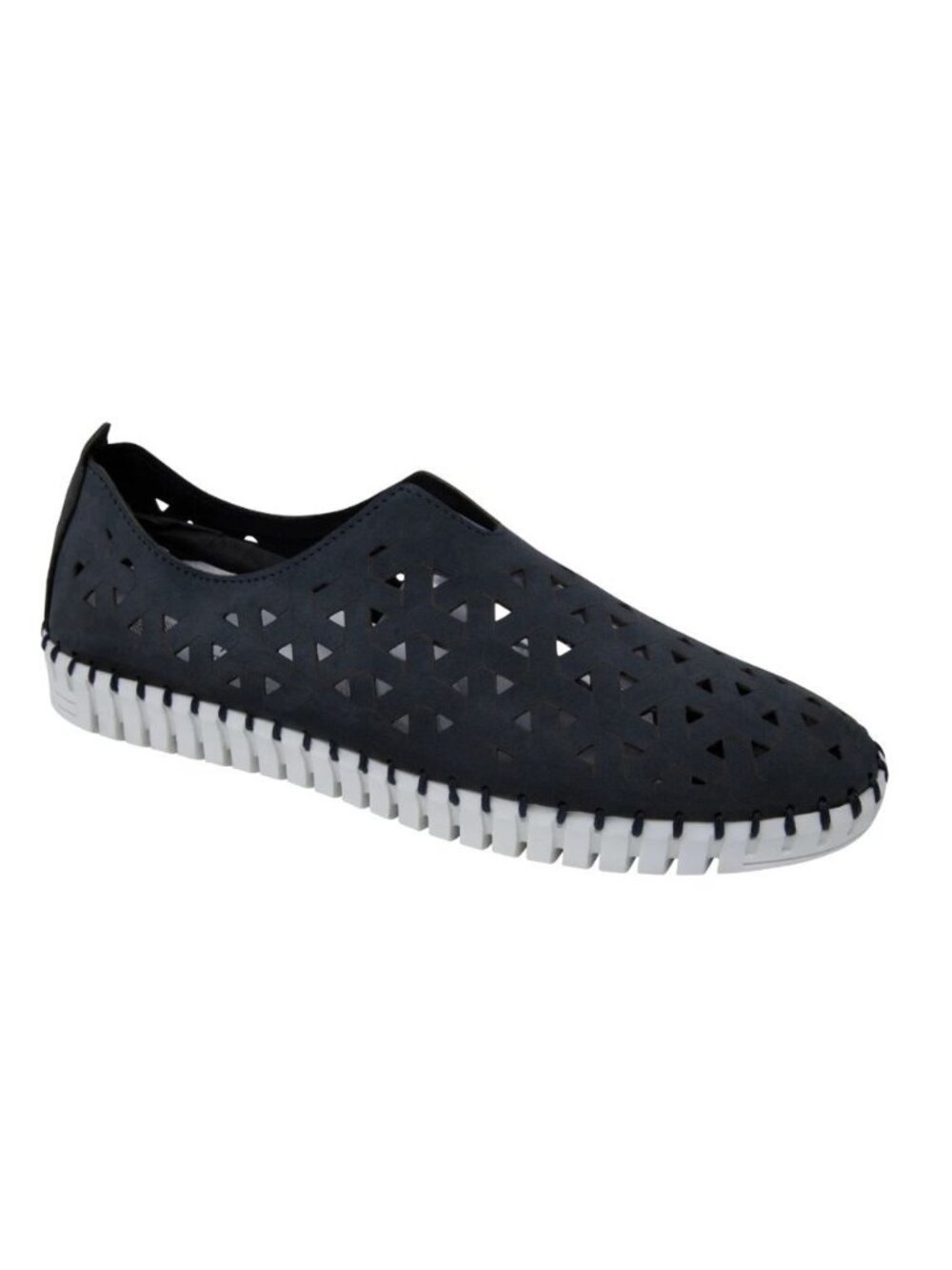Eric Michael Lucy Inez Women’s Slip-On Sneakers Black White EU 36  US 5.5-6